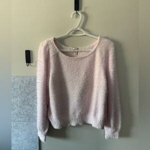Victoria's Secret Ballet Pink Fuzzy Sweater